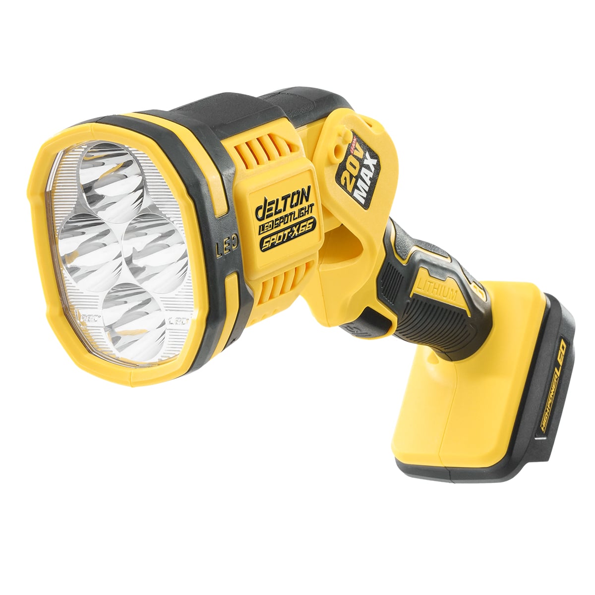 ไฟฉาย LED ไร้สาย (เฉพาะเครื่องเปล่า) DELTON รุ่น SPOT-X66 20V_2